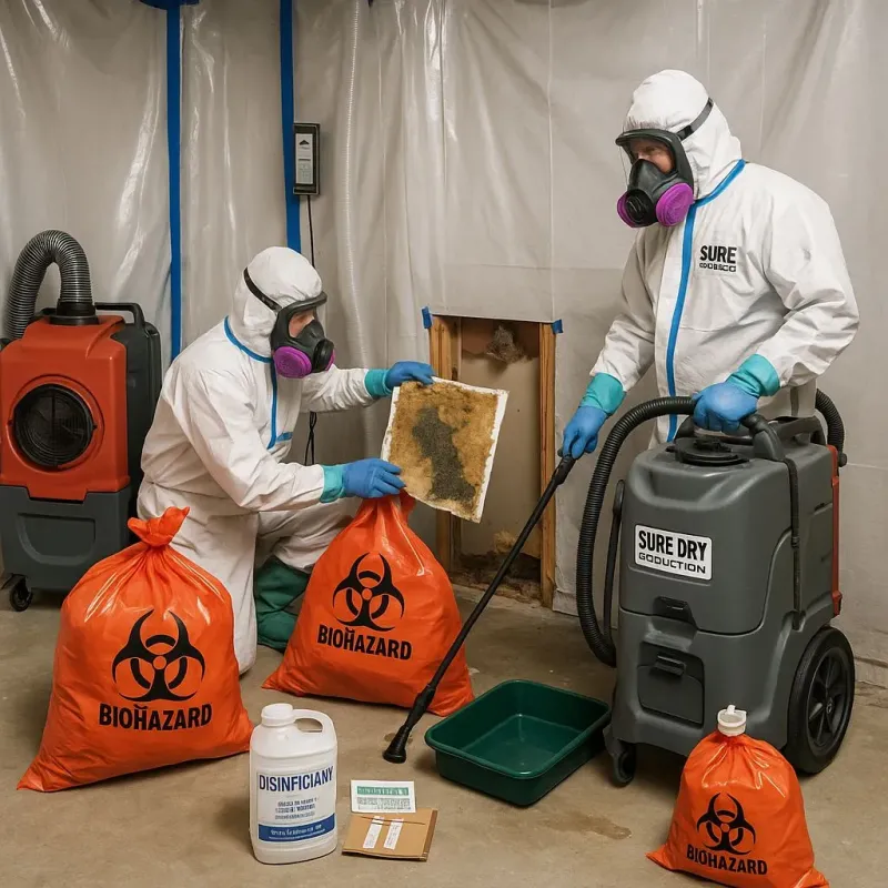 Contaminated Water Handling Protocols process in Whitmore Village, HI
